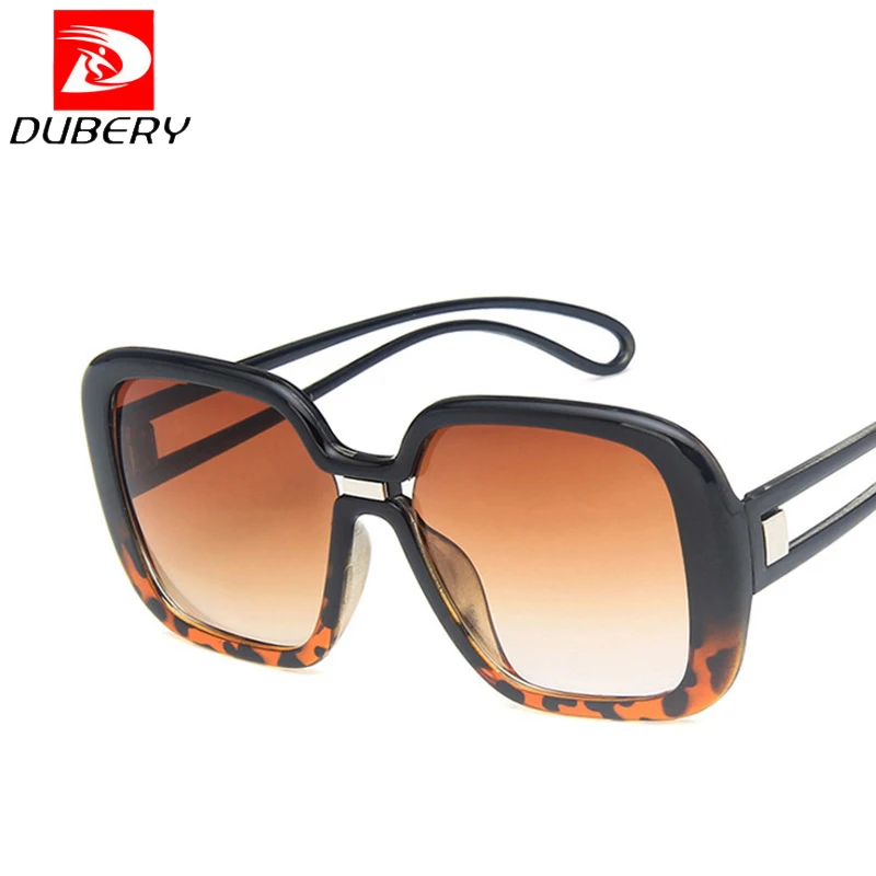 DUBERY 2019 новые негабаритные квадратные женские очки от солнца для женщин
