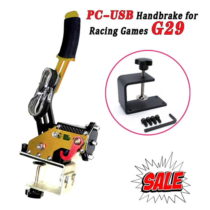 Натуральная pcmos PC USB стояночного тормоза для гоночных игр G25/G27/G29/T500/T300rs/Thrustmaster Oddor