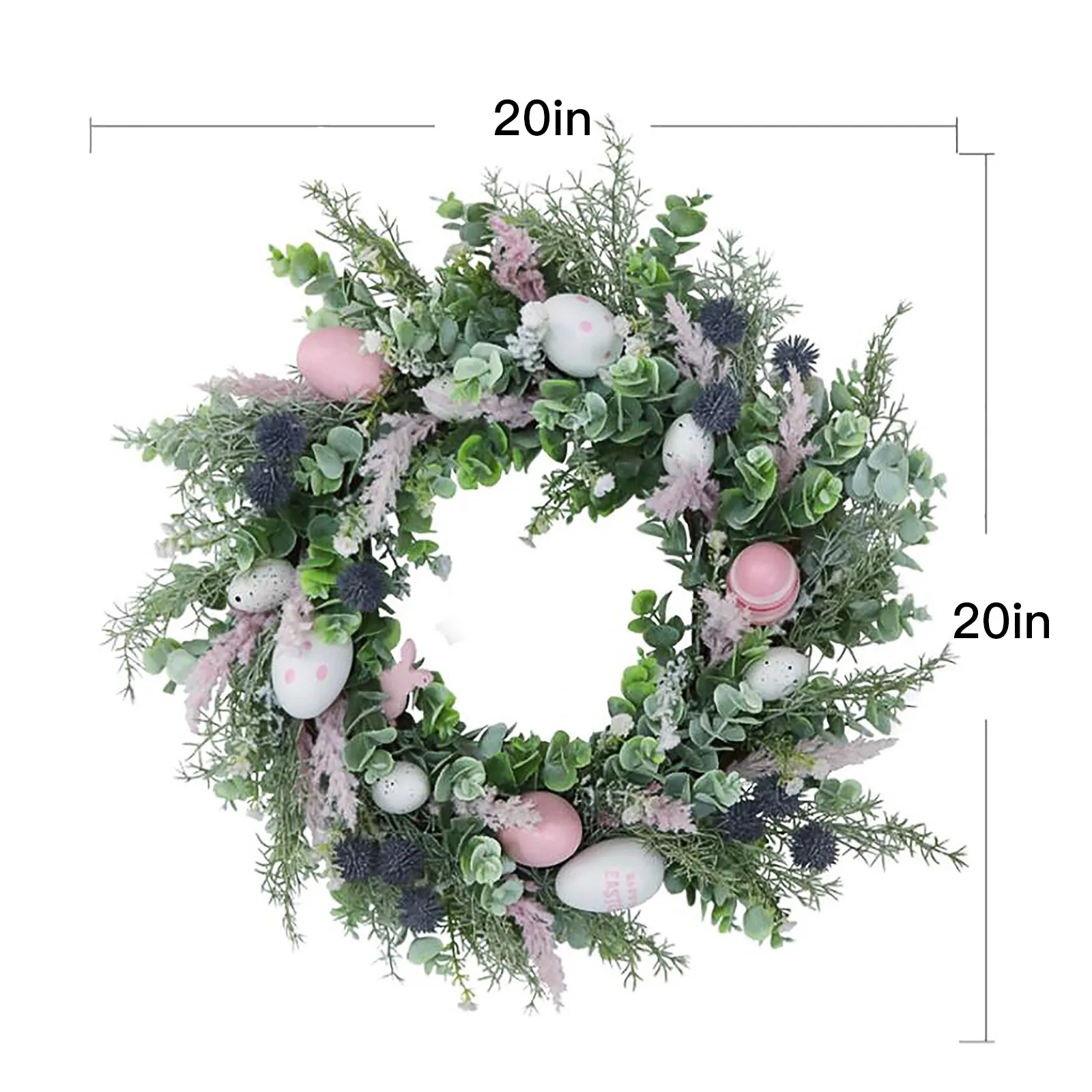 

DIY Hanging Wreath Nature Dry Flower Wreath Window Door Hanging Craft Party Decorations Easter Wedding Chrismas Wreaths