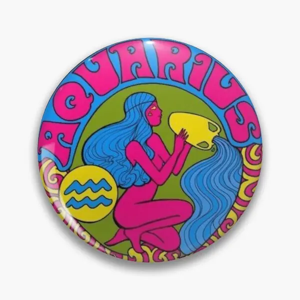 

Aquarius Soft Enamel Pin Badge Decorative Clothes Badge Lapel Pin Brooch Jewelry