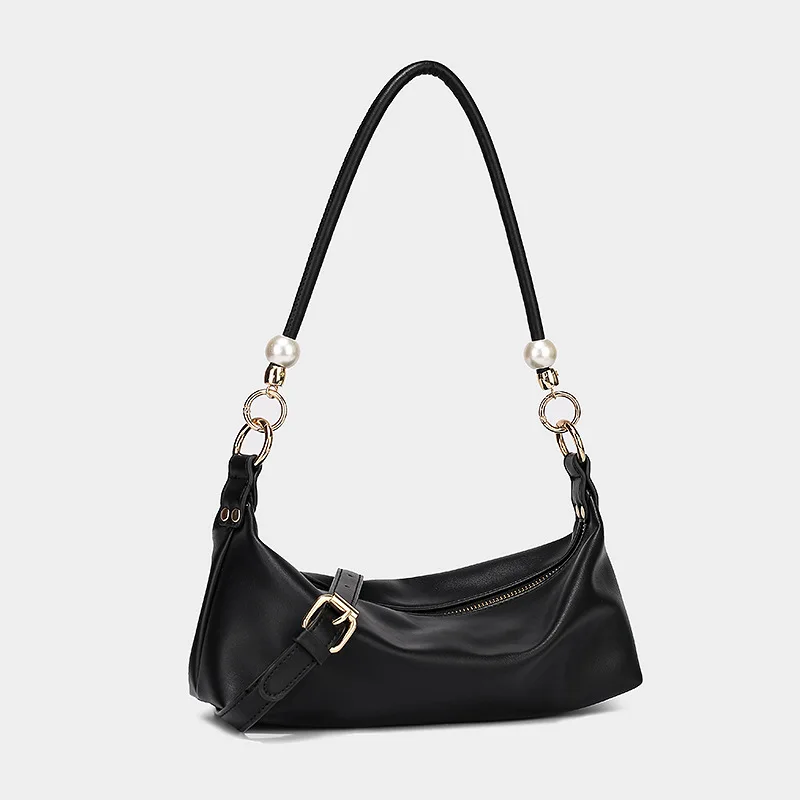 

Fashion Exquisite Shopping Bag Retro Casual Women Totes Shoulder Bags Female Leather Solid Color Chain Handbag for Women 2021