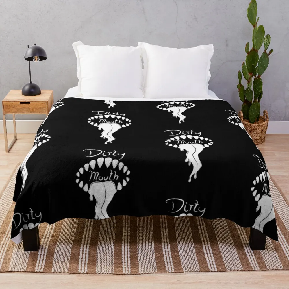 

Супер мягкое одеяло с грязным ртом, покрытое сублимационной печатью, Фланелевое постельное белье для детей и взрослых