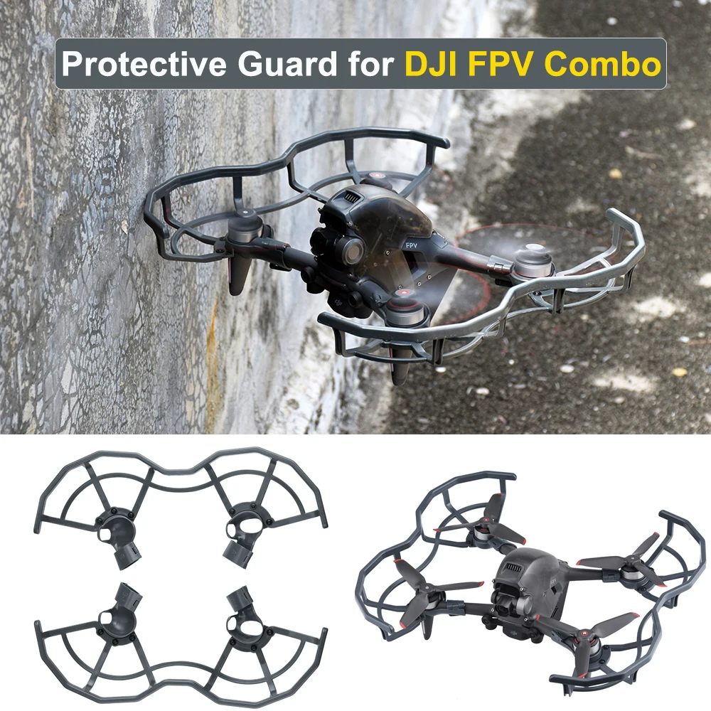 Protective Cage Cover For DJI FPV Combo Protector Propeller Guard Drone Quick Release Props Protection Kit Accessories | Электроника