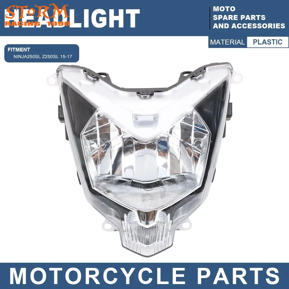 Motorcycle Headlight Assembly Headlamp Light For Z 250SL Z250SL 2013-2016 14 15