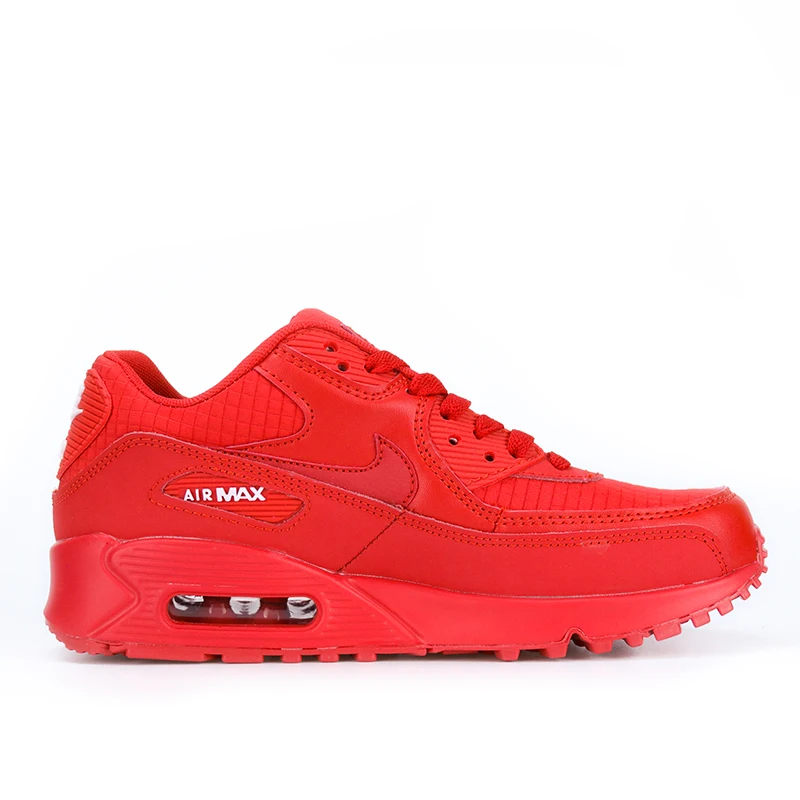 Оригинальные мужские кроссовки для бега от NIKE AIR MAX 90, новые цветные легкие Нескользящие модные Оригинальные кроссовки AJ1285