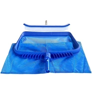 pool skimmer net and pool brush heavy duty swimming pool cleaning tool for cleaning swimming pools and tubs