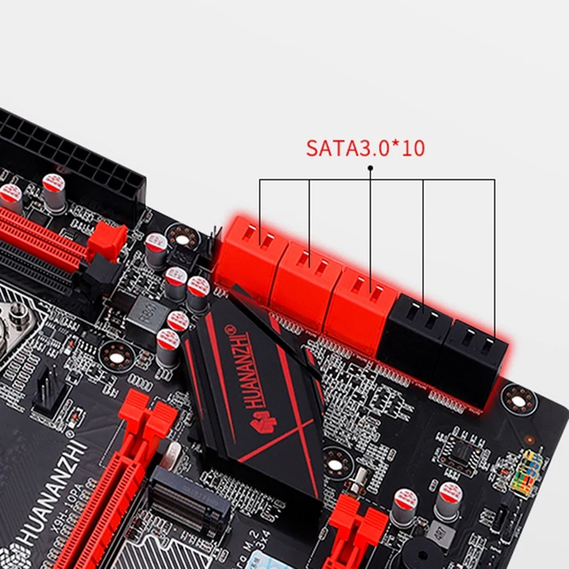 Материнская плата HUANANZHI X99 LGA2011-3 со слотом M.2 NVMe со скидкой, материнская плата с процессором Xeon E5 2678 V3 ram 64G(4x16G) 1866 REG ECC