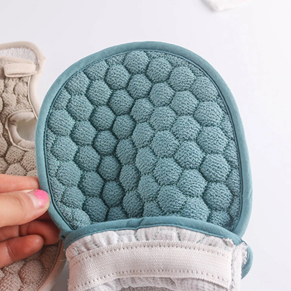 Банные рукавицы для душа отшелушивающая SPA Массажная рукавица сетчатые частицы