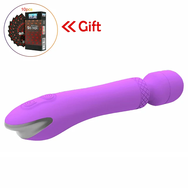 Вибратор AV в виде волшебной палочки массажный фаллоимитатор с зарядкой от USB для