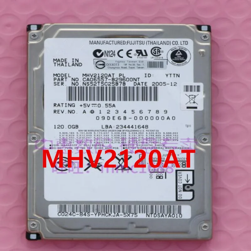 90%   HDD  Fujitsu 120GB 2, 5  8MB IDE 5400RPM   HDD  MHV2120AT