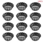 Форма для яиц, 12, шт.упак., многоразовая форма в форме цветка, форма для выпечки капкейк, пирог, кекс