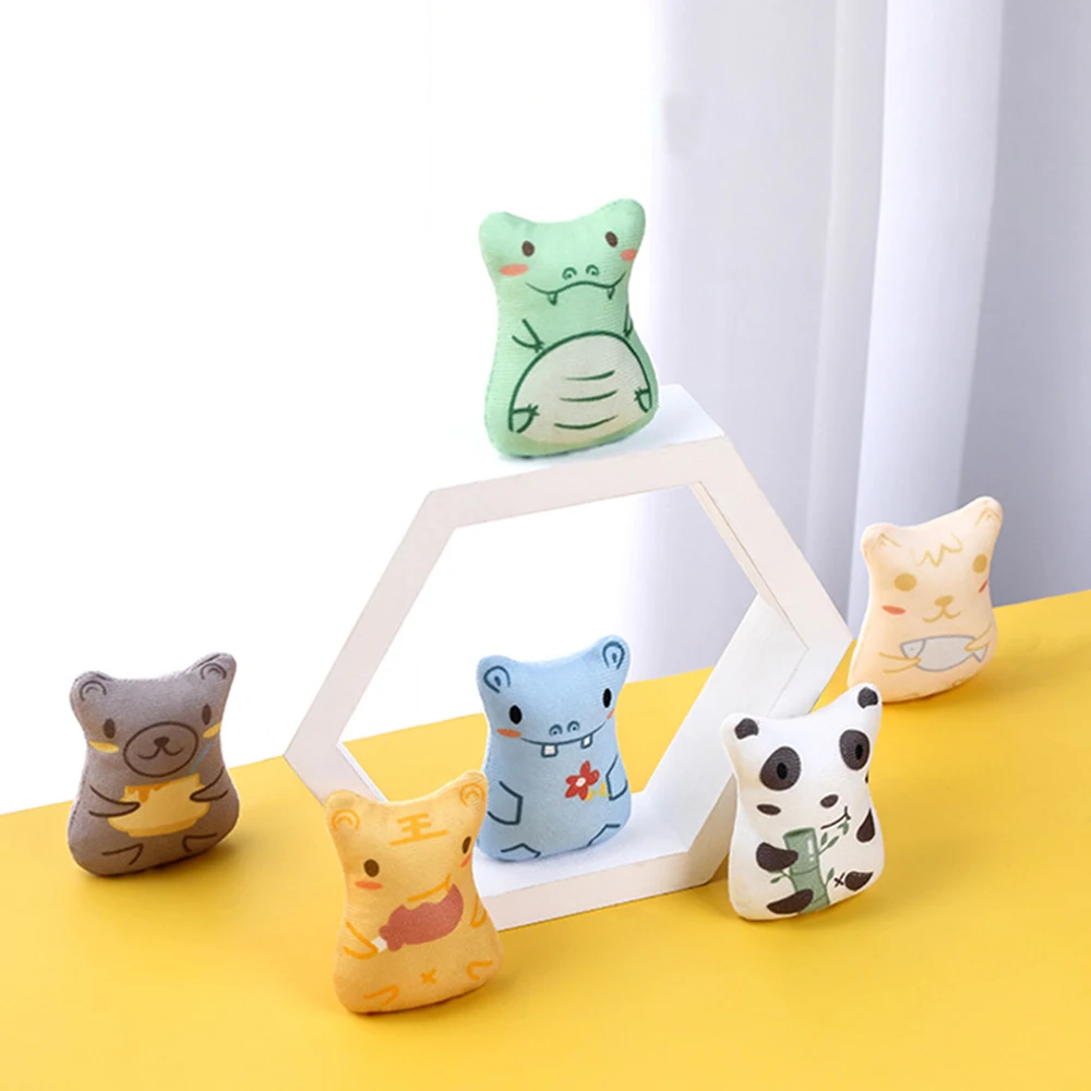 

Cute Cartoon Catnip Toy Bite Resistant Catnip Filled Kitten Toy Cat Chew Toy Interactive Toys Cat Funny Favor Toy Pet Supplies