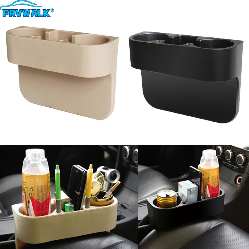 Car Cup Holder Auto Seat Gap Water Cup Drink Bottle Can Phone Keys Organizer Storage Holder Stand Car Styling Auto Accessories