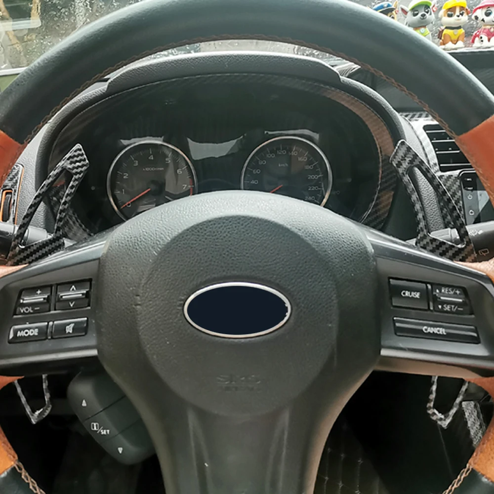 

Для Toyota 86 Subaru BRZ 2012-2020 Forester XV 2013-2018 ABS пластиковые рулевые колеса DSG лопастные переключатели переключений Сменные