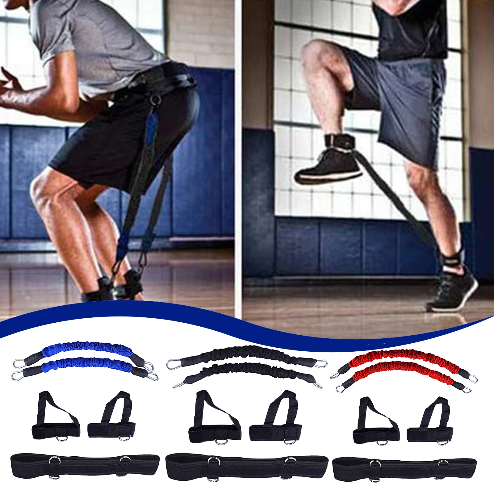 

Jump Training Device Bounce Training Device Training Device Leg Agility Training Belt Strength Speed Fitness Basketball