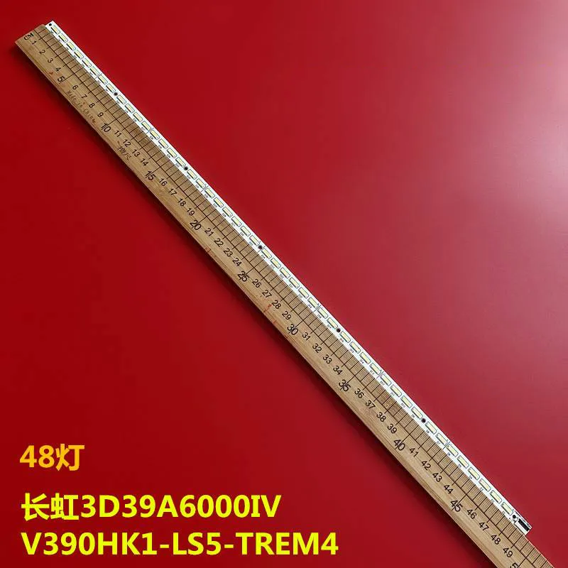 39''LED Strip V390HK1-LS5-TREM4 E117098 for Hisense LE39A720 LED39K300J 4A-D074762 LE39A700K L39EM58C V390HJ1-LE1 LE2 48-LEDs |
