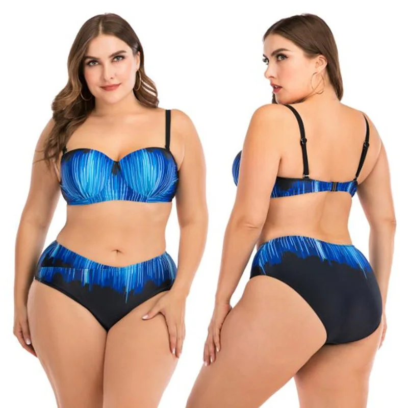 Новинка 2020 сексуальный купальный костюм из двух предметов женская одежда для