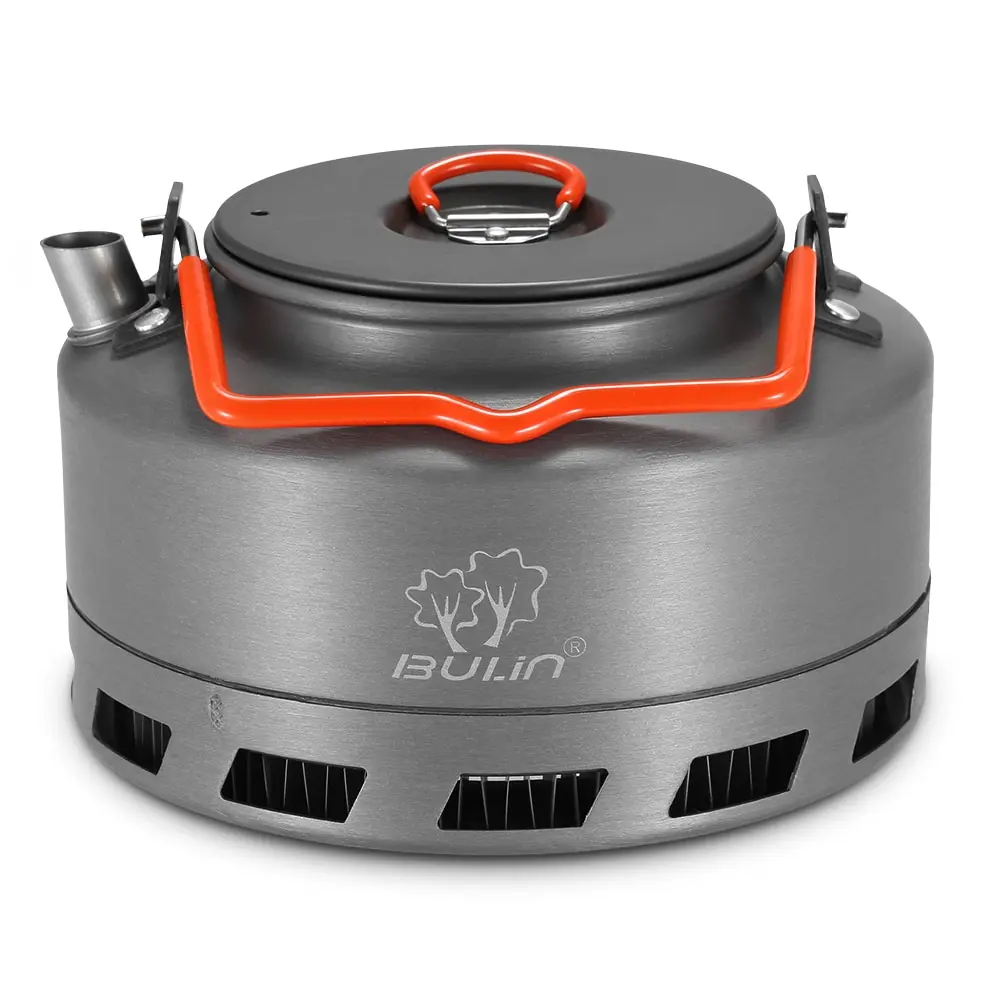 1.1L портативный чайник для воды кофейник домашний со свистком из алюминиевого