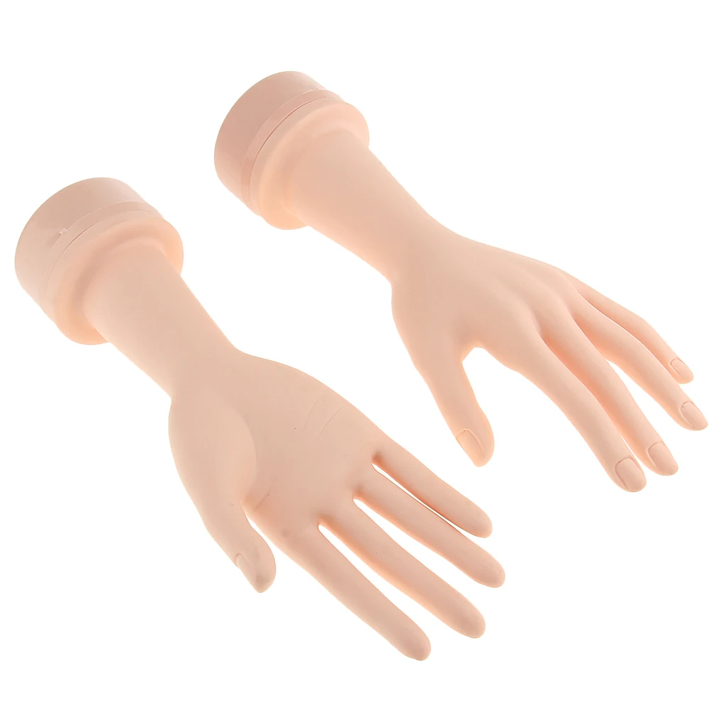 

Dummy Soft FLEXIBLE Female Mannequin Hand Jewelry Rings Watch Gloves Display