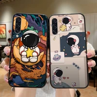 cute cartoon astronaut phone case for xiaomi redmi note 9 8 7 8a 7 7a 6a s2 k20 k30 8t 9s mi 9 8 cc9 f1 pro cute case