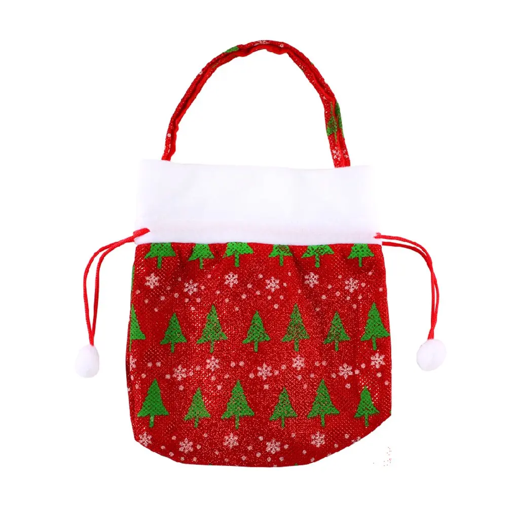 Рождественский подарок сумка на шнурке конфетная Счастливого Рождества Сладкая