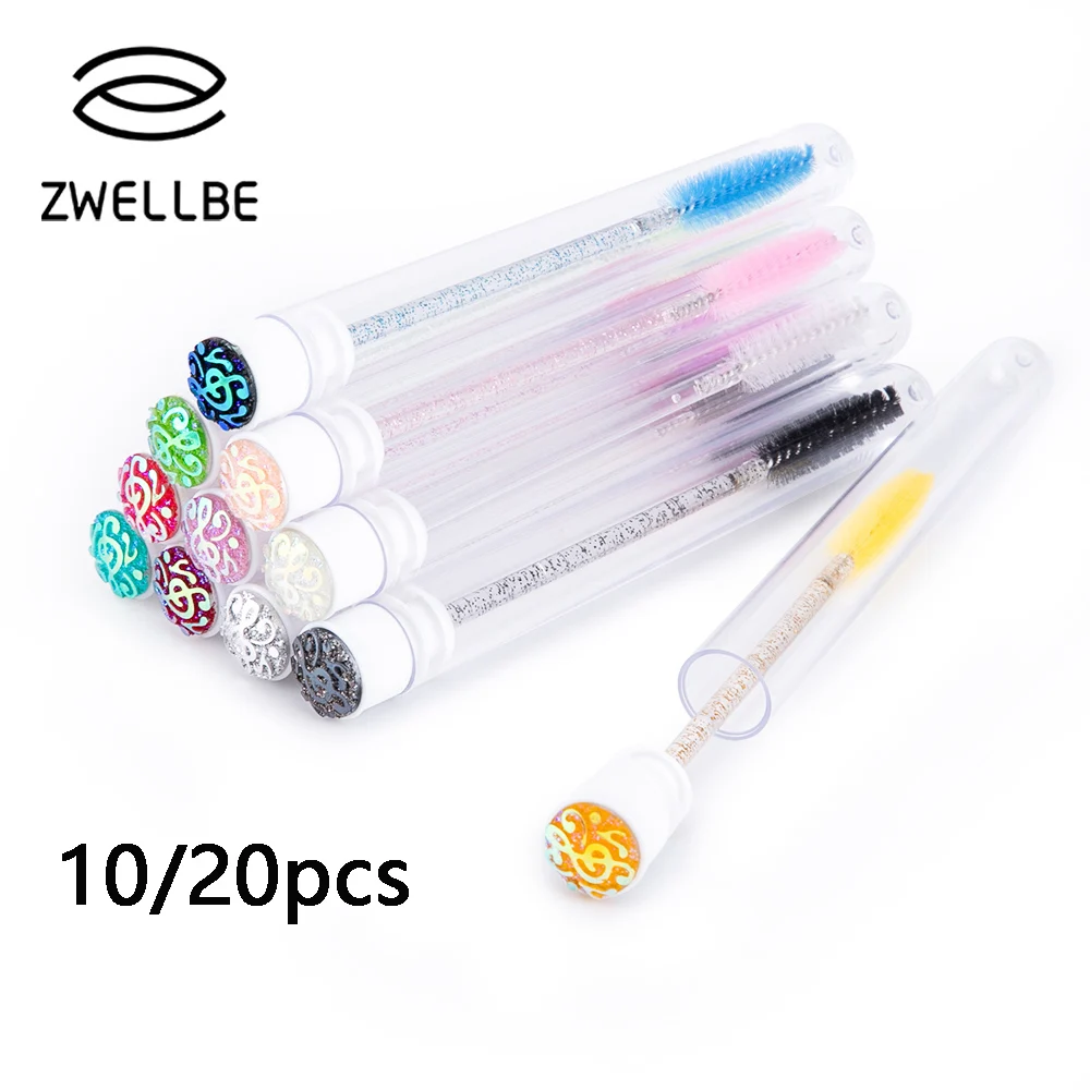 10/20 шт многоразовая кисть для ресниц наращивания макияж щеточки одноразовые