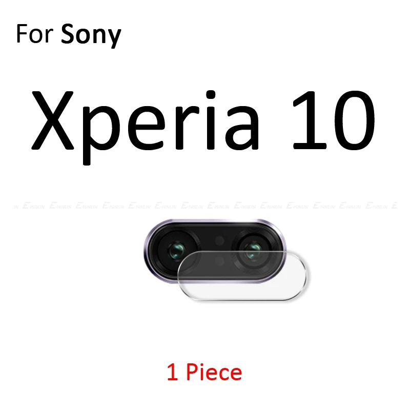 Задняя Защитная пленка для объектива камеры для sony Xperia 1 5 10 L2 L1 XZ3 XZ2 Premium Compact XA2 Plus ультра закаленное стекло - Цвет: For Xperia 10