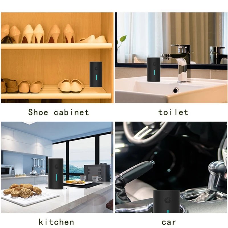 Ozone Generator Air Purifier Fresh Deodorizer Fridge for Refrigerator Closets Pet Car Portable Removal Toilet Deodorant | Электроника