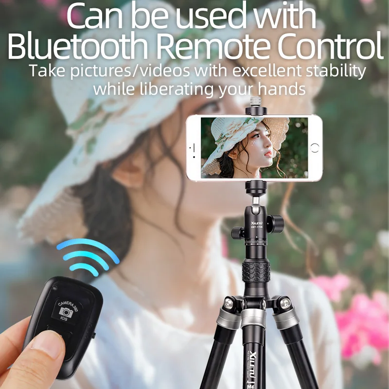 Селфи палка XILETU 3 в 1 мини штатив монопод Ручной Bluetooth с кольцевым светом