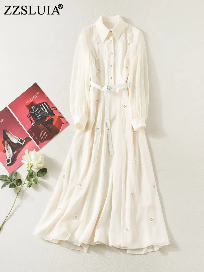 

Платье-миди ZZSLUIA женское с цветочной вышивкой, дизайнерское облегающее элегантное модное цельное платье в стиле пэчворк