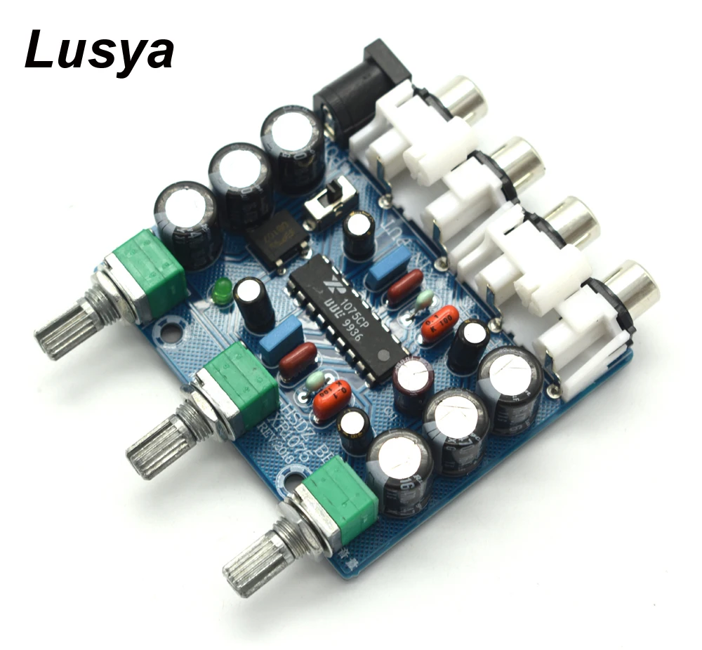 

XR1075 TDA7850 Duel Channel Preamplifier Audio Tone Board BBE Preamp for Car Tone Board G3-006