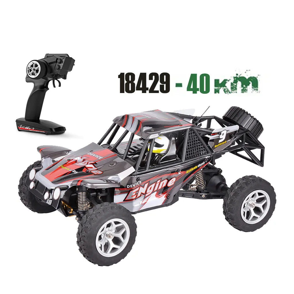 1RD Wltoys 18428 Модернизированный 540 щеточный мотор высокая скорость 40 км/ч 1:18 4D 2,4G RC автомобиль - Цвет: 1RD