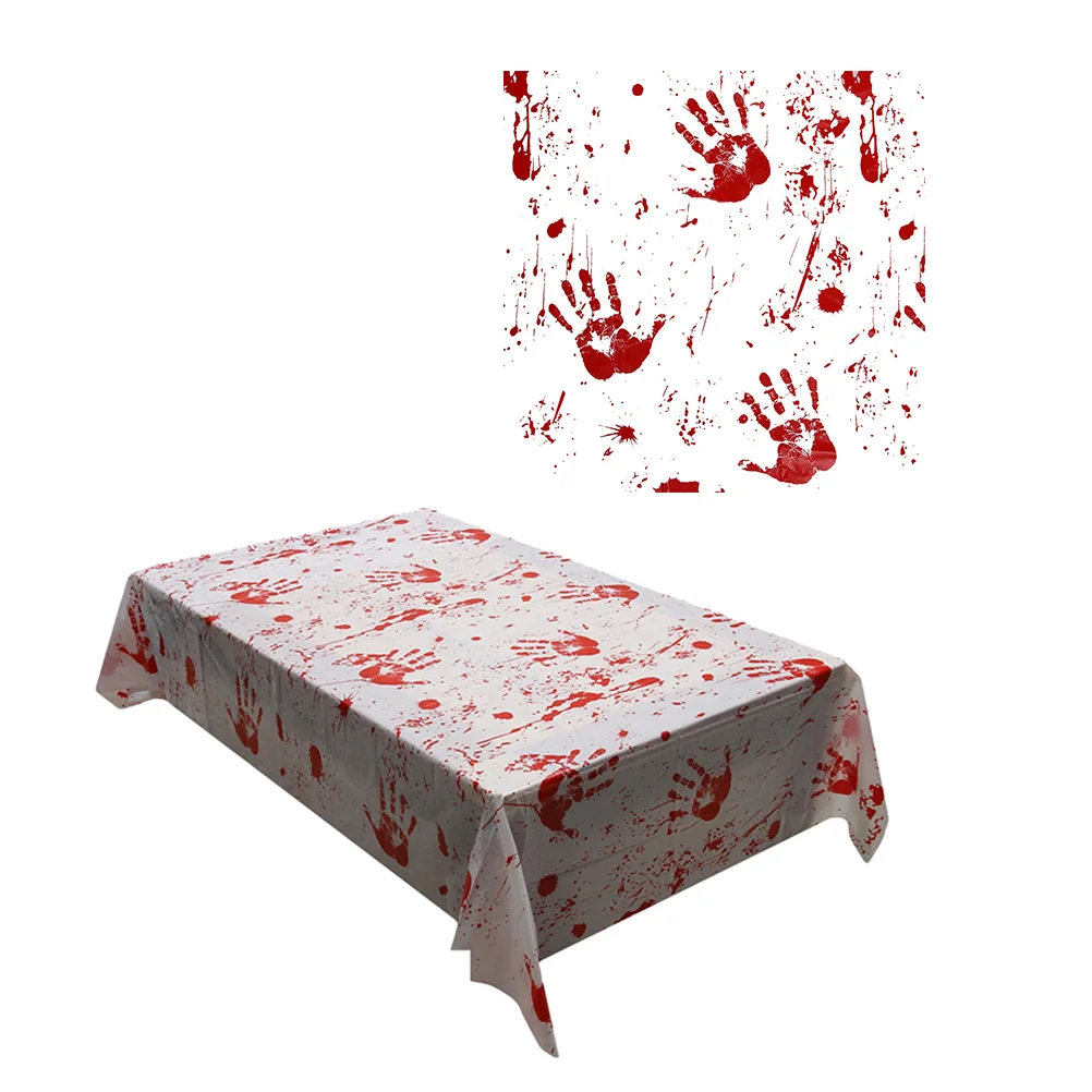 

1 Набор креативных декоративных наклеек на скатерть с принтом крови