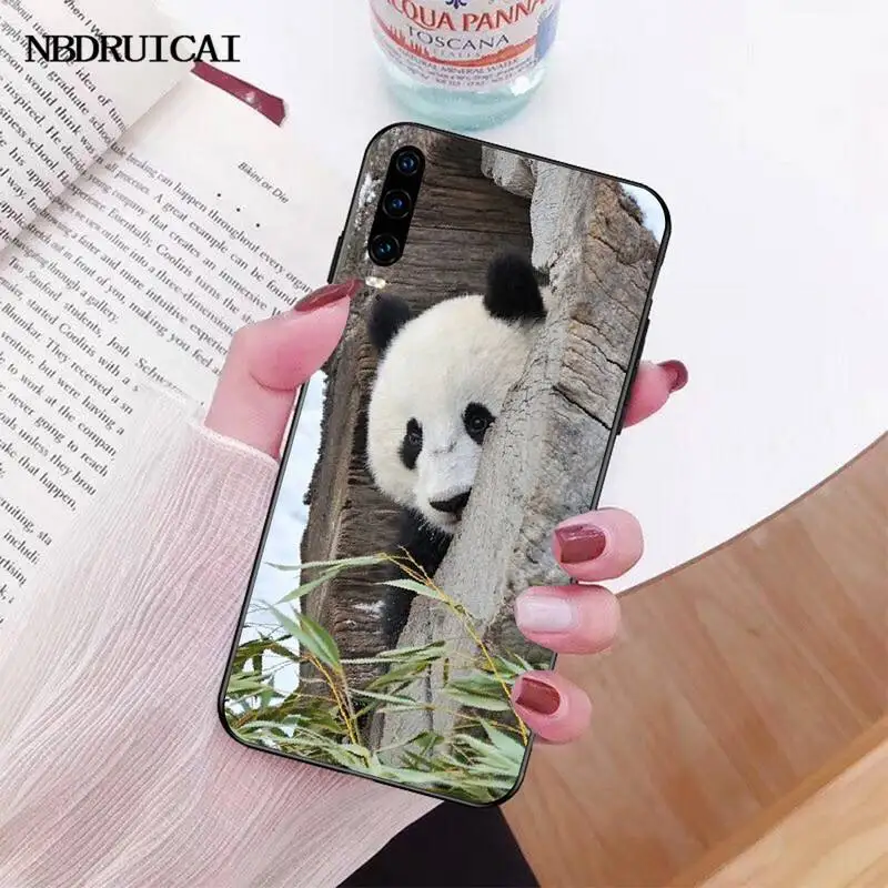 NBDRUICAI милый китайский панда чехол для телефона Huawei P30 P20 P10 P9 P8 Mate 20 10 Pro Lite |
