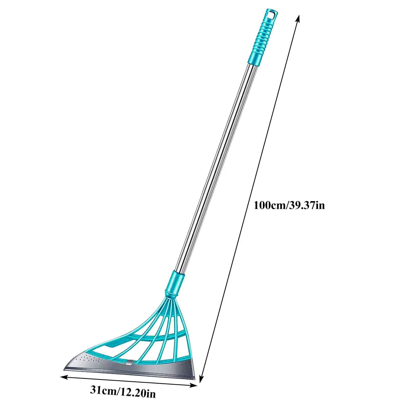 

Multifunction Broom 2-in-1 Sweeper Easily Dry The Floor Water stains Remove Dirt and Hair Glass Wiper Super Sweeper Broom Home