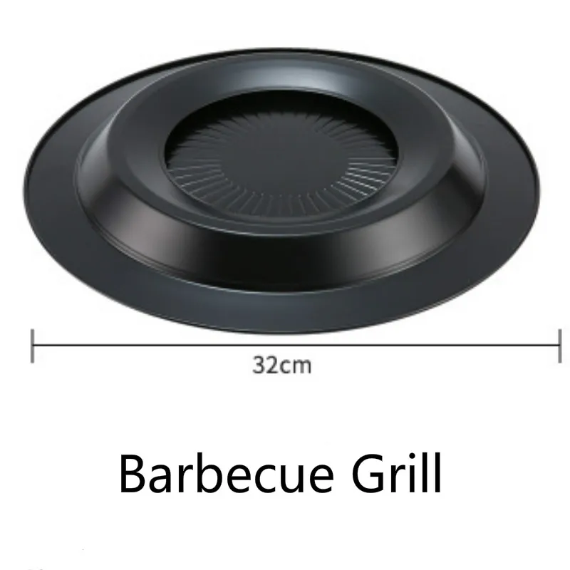Барбекю-гриль для улицы пикника комнатный гриль из глинозема глиноземная плита