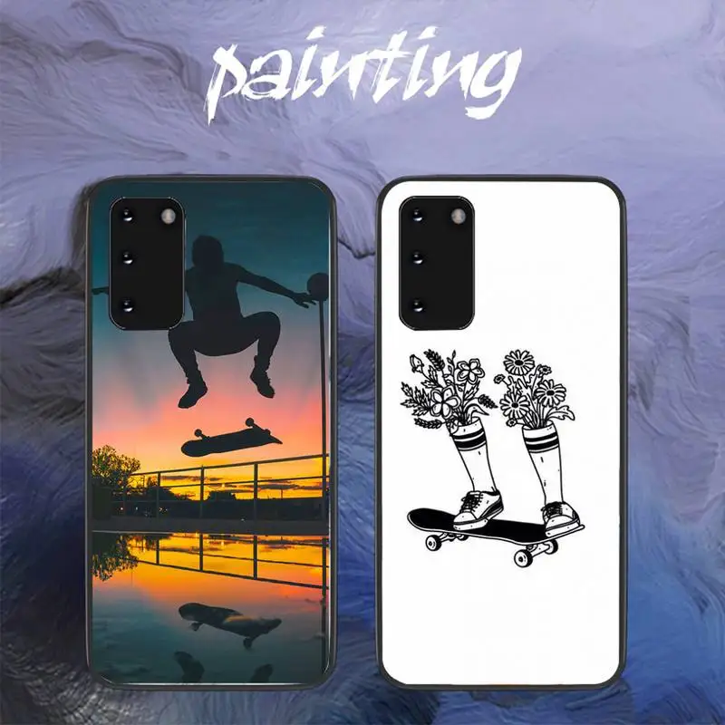 RuiCaiCa спортивные для катания на роликовых коньках доска чехол телефона Samsung S 4 6 7 5 8