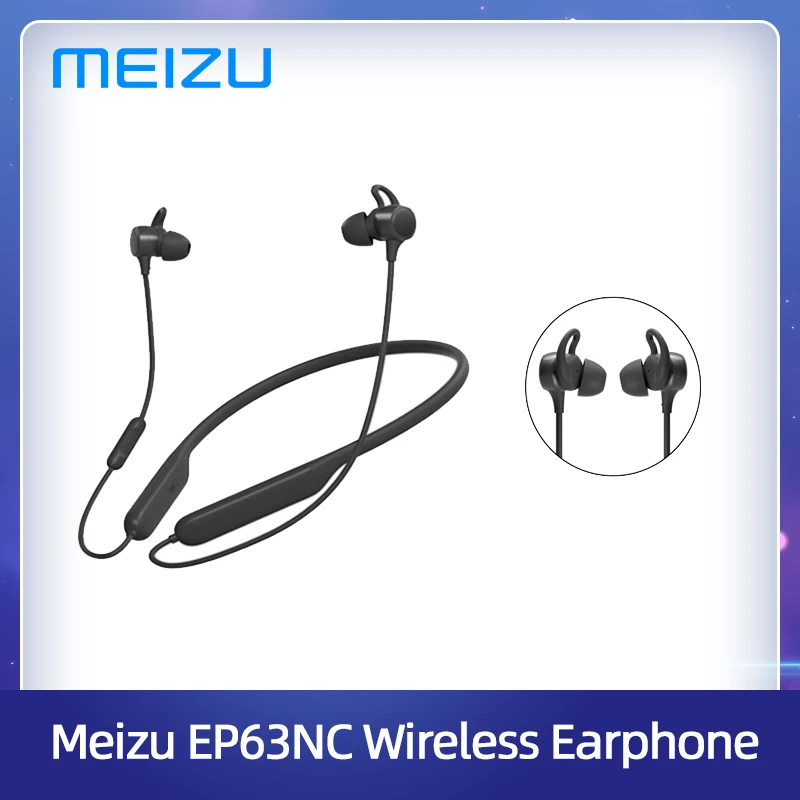Оригинальные беспроводные наушники Meizu EP63NC Bluetooth 5 0 спортивные стереогарнитура