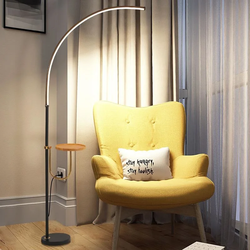 

Nordic Minimalist LED Floor Lamps Creative Stand Lamps for Living Room Led Black Metal Luminaria Standing Lamp Lampara Fixtures