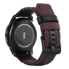 Ремешок для часов Huami Amazfit GTR 42 47 мм, нейлоновый кожаный браслет, спортивный ремешок для часов Xiaomi Amazfit Bip Lite Pace Stratos 2 2S, ремешок для часов