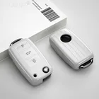 Мягкий чехол для автомобильного ключа из ТПУ для Volkswagen VW POLO Tiguan Passat B5 B6 B7 Golf EOS Scirocco Jetta MK6 Octavia