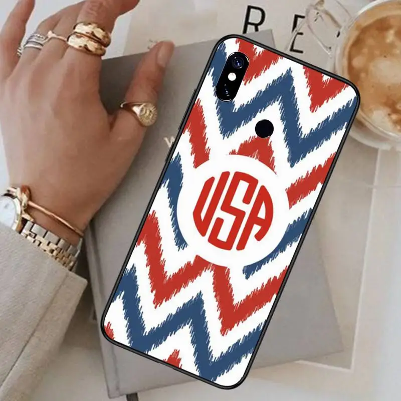 

American USA Flag Phone Case For Xiaomi Redmi 7 8 9t a3Pro 9se k20 mi8 max3 lite 9 note 9s 10 pro