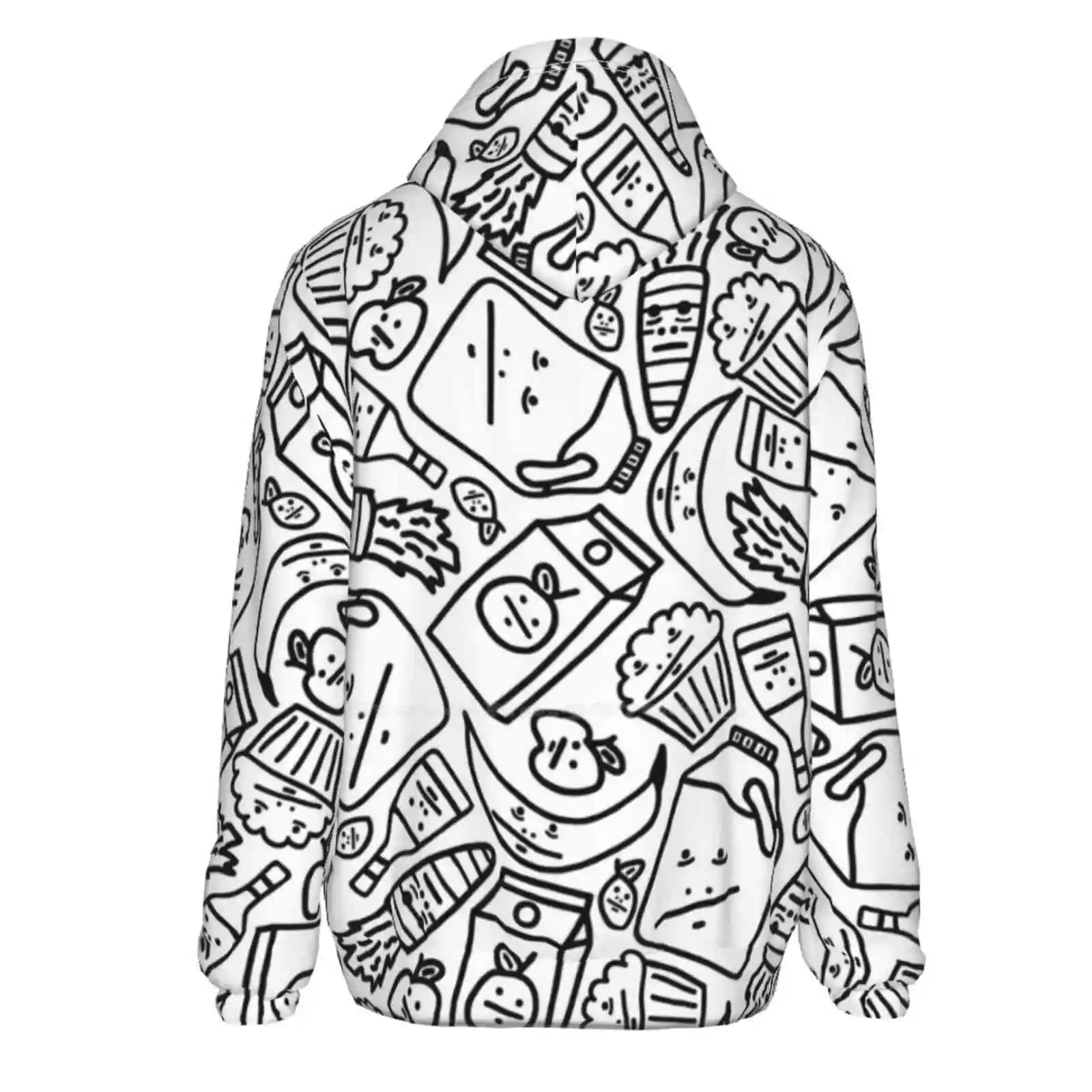 Свитшот с 3D принтом для продуктов | Мужская одежда