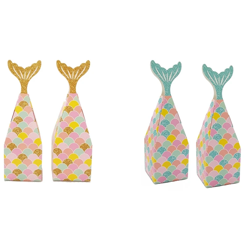 

100 шт., коробка с хвостом русалки