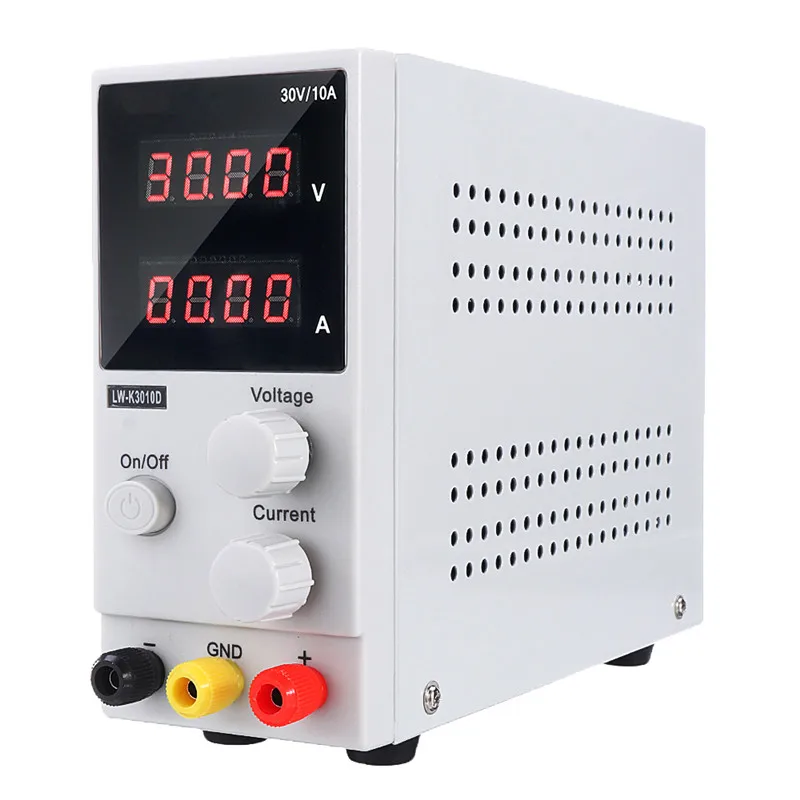 

110V/220V 30V 10A Adjustable DC Power Supply K3010D 4 Digits LED Display Switching Regulated Laboratory Power Supply AU/EU/UK/US