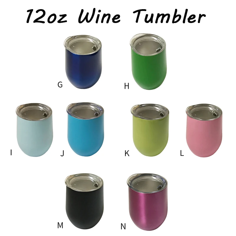 100 шт/партия 12 унций винный стакан в форме яйца пивная кружка вакуумная термос