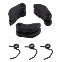 aluminum clutch shoes with springs compatible with hsp rc 18 scale nitro engine car truck upgrade parts 081008 81202 black