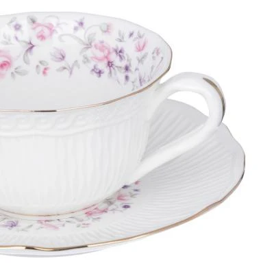 MILLIMI Пастораль Набор чайный 14 пр. чашка 250мл чайник 900мл сахарница 280 мл кост. фрф |