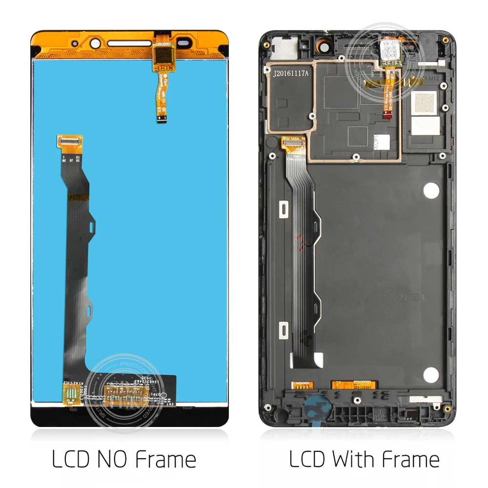Srjtek screen for Lenovo A7000 Full LCD Display Panel Touch Screen Digitizer Sensor Outer Glass Assembly 5.5inch 1280*720 | Мобильные