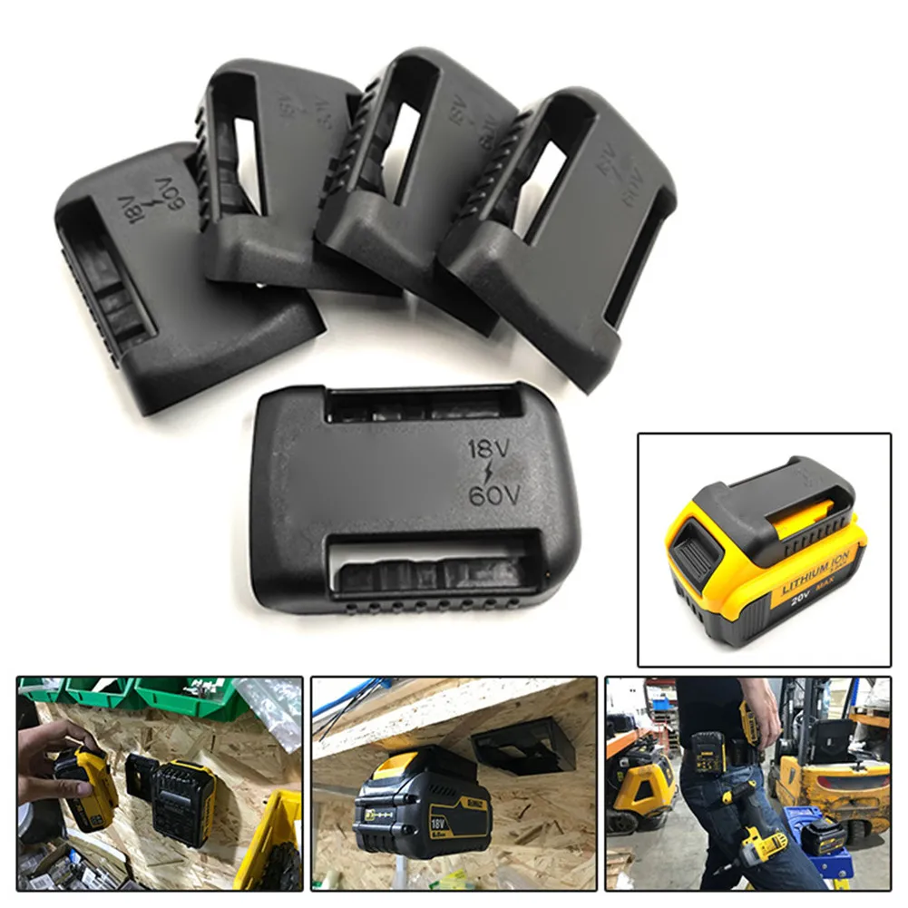 

5 шт., держатели для аккумуляторов DeWalt XR, 18 в